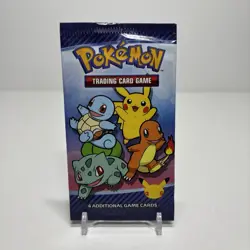 Pokemon TCG McDonald's 2021 Promo Sealed Booster Pack 4 Cards - Image 1