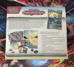 Paradox Rift Pokemon Center ETB Roaring Moon Sealed *CASE FRESH* - Image 2
