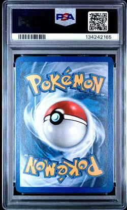 2005 POKEMON EX UNSEEN FORCES #L/28 UNOWN-HOLO PSA 8 - Image 2