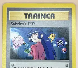 Sabrina’s ESP 117/132 – Gym Heroes - LP - 2000 Pokemon TCG - Image 3