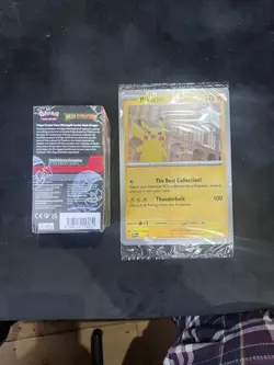 Pokemon TCG Mega Evolution Half Booster Box (18 Packs) Sealed with pikachu promo - Image 2