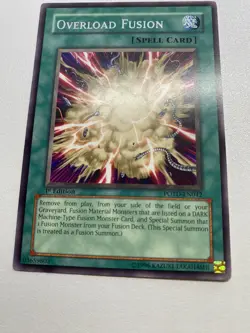 Yugioh Overload Fusion 1st Edition Rare POTD-EN042 MP - Image 1