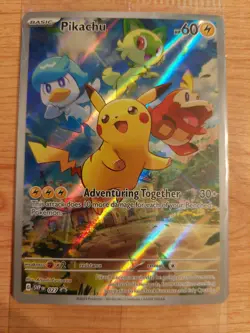 Pikachu - 027 (Scarlet & Violet Promo Cards) - Mint (Sealed) - Promo - Image 1