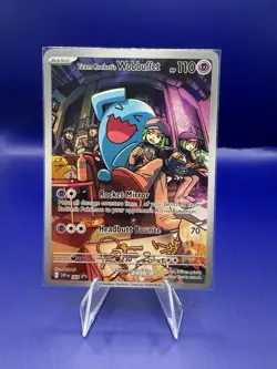 Team Rocket's Wobbuffet 203 Sv: Scarlet & Violet Promo Cards Holo - Image 1
