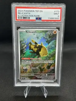 PSA 9 Illustration Rare Relicanth #173 – Pokemon Trading Card - Image 1