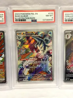Pokemon PSA Graded Card Lot 5 Cards - PSA 9 8 5 - Pidgeot Ceruledge Baxcalibur + - Image 4