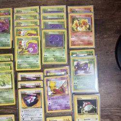 Pokemon TCG Vintage Common Uncommon 46 Cards Lot Team Rocket Varied Condition - Image 3