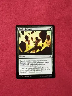 Rocky Rebuke - Avatar The Last Airbender TLA MTG Magic The Gathering #193 - Image 1