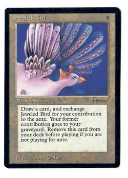WotC MtG Arabian Nights Jeweled Bird - Image 1