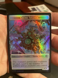 ​Treasure Gnome Soldier - Jurassic World Collection Tokens - Near Mint Foil - Image 1