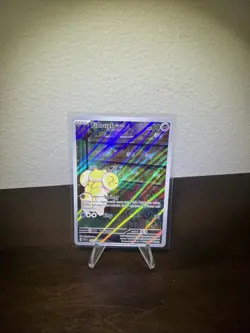 Pokemon TCG Fidough Scarlet and Violet Base Set Illustration Rare Card 213/198 - Image 1