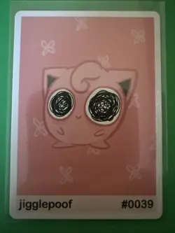 Jigglepoof (Jigglypuff) #0039 - Gen 1 Pookiemoot Fan Art - Pokemon - Image 1
