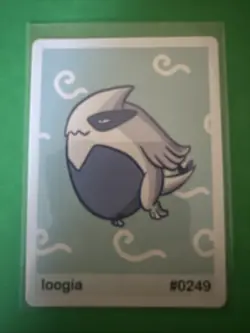 Loogia (Luiga) card #0249 - Gen 2 Pookiemoot Fan Art - Pokemon - Image 1