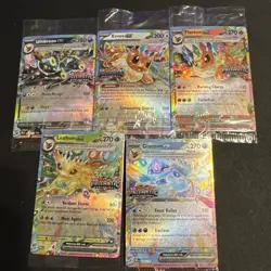 Pokemon Prismatic Evolutions Surprise Stamped Promo- Lot Of 5 SEALED - Image 1