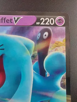 Wobbuffet V 086/202 Sword & Shield Ultra Rare Full Art Pokemon Card NM - Image 3