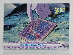 2000 Pokemon Ancient Mew PROMO W/Swirl - It's Not Over Pokemon 2000 Topps #70 - Image 5