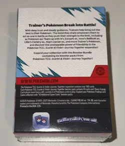 Pokemon Scarlet & Violet Journey Together Booster Bundle Box 6 Booster Packs - Image 2