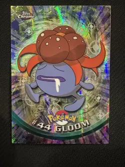 2000 topps chrome pokemon Gloom Spectra Chrome - Image 1