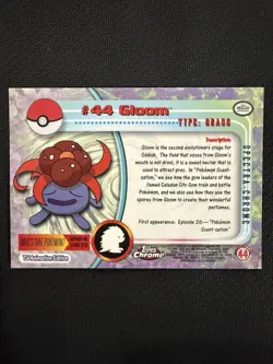 2000 topps chrome pokemon Gloom Spectra Chrome - Image 2