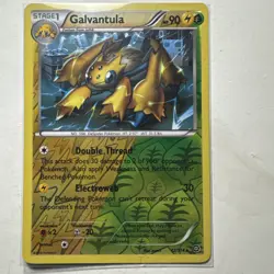 Galvantula POKEMON TCG XY - Steam Siege #42/114 REVERSE Holo FREE SHIPPING - Image 2