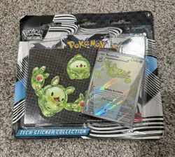 Pokemon TCG Scarlet & Violet Black Bolt Tech Sticker Collection SEALED - Image 1