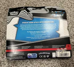 Pokemon TCG Scarlet & Violet Black Bolt Tech Sticker Collection SEALED - Image 2