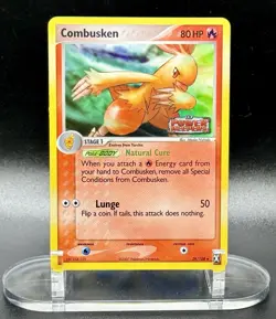 Combusken 29/108 Stamped Pokemon EX Power Keepers 2007 Vintage Reverse Holo NM - Image 2