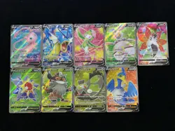 9 Lot Pokemon TCG Chinese SR Maushold Mew Hoopa Holo SE58 - Image 1