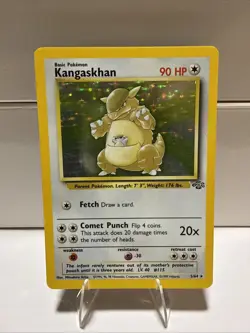 Pokemon TCG Jungle Kangaskhan Holo 5/64 - Image 1