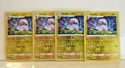Pokemon 4x Flaaffy 055/203 Reverse Holo Evolving Skies Playset NM *Pack Fresh* - Image 1