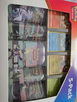 Costco Pokemon 5 Pack Galar Power Mini Tins (Evolving Skies & Fusion Strike) - Image 5