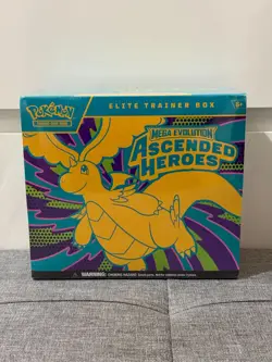 Pokemon Mega Evolution Ascended Heroes ETB Elite Trainer Box Sealed ✅✨ - Image 1