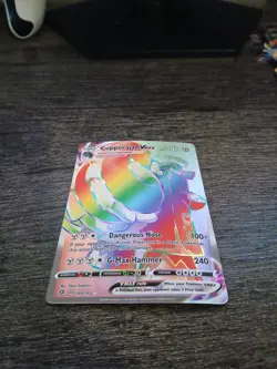 Copperajah VMAX Ranbow Secret Rare 199/192 Near Mint Pokemon Card TCG - Image 1