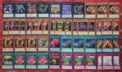 Yugioh Battlin' Boxer Deck 47 Cards Seventh Force *King Dempsey* General Kaiser - Image 1