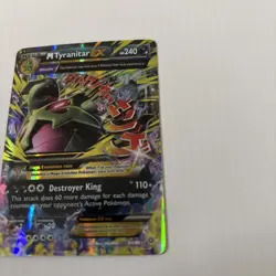 Pokemon TCG M Tyranitar EX Ultra Rare Card Ancient Origins 43/98 HP - Image 5