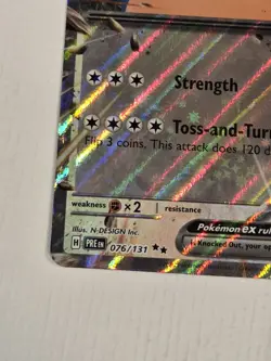Snorlax ex 076 Pokemon Prismatic Evolutions Rare Stamped Promo Card NM Holo - Image 3
