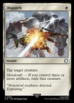 1 x Dispatch - Universes Beyond: Fallout - Light Play - MTG - Image 1