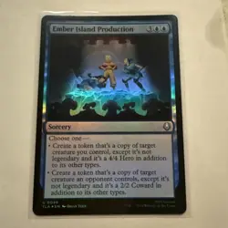 MTG - Ember Island Production (Foil) - Avatar: The Last Airbender NM/M Condition - Image 1