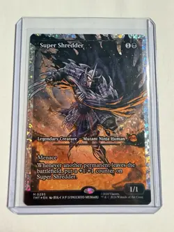 MTG Super Shredder Showcase Teenage Mutant Ninja Turtles 0295 Fracture Foil - Image 1