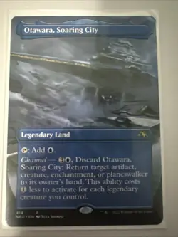 Otawara, Soaring City (Borderless) Kamigawa: Neon Dynasty Regular - Image 1