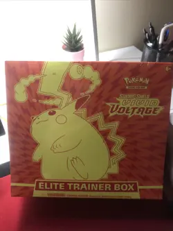 Pokemon TCG Sword and Shield Vivid Voltage Elite Trainer Box ETB Factory Sealed - Image 1