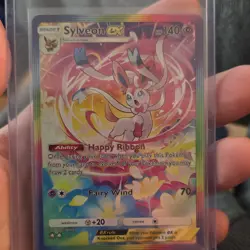Pokemon TCG Sylveon EX RC21/RC32 Full Art Holo Rare Fairy Type Nintendo 140 HP - Image 1