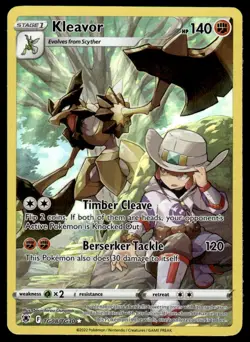 Pokemon TCG SWSH10: Astral Radiance Trainer Gallery #TG08/TG30 Kleavor Holo NM - Image 1