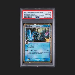 Pokemon Mimikyu Celebrations Black Star Promo Delta Species PSA 10 - Image 1