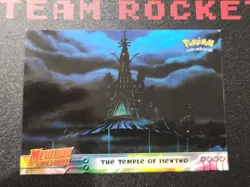 Topps Blue Lable Pokemon Original Mewtwo Strikes Back - The Temple Of Mewtwo - Image 1