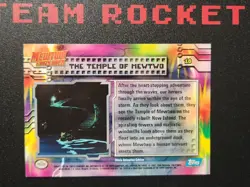 Topps Blue Lable Pokemon Original Mewtwo Strikes Back - The Temple Of Mewtwo - Image 2