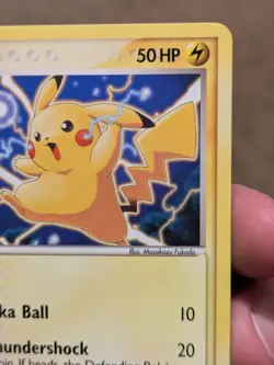 Pokemon TCG Emerald #60/106 Pikachu LP - Image 4