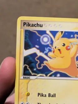 Pokemon TCG Emerald #60/106 Pikachu LP - Image 5