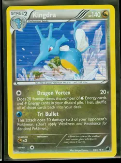 Pokemon KINGDRA 84/116 - Plasma Freese - RARE HOLO - NEAR MINT/MINT - Image 1