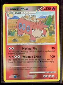Pokemon CAMERUPT 18/147 Supreme Victors RARE Rev Holo - NEAR MINT/MINT - Image 1